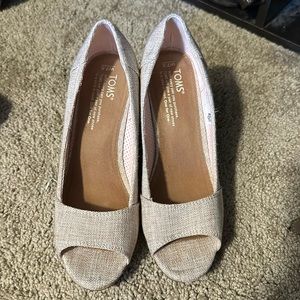 Toms wedge heel